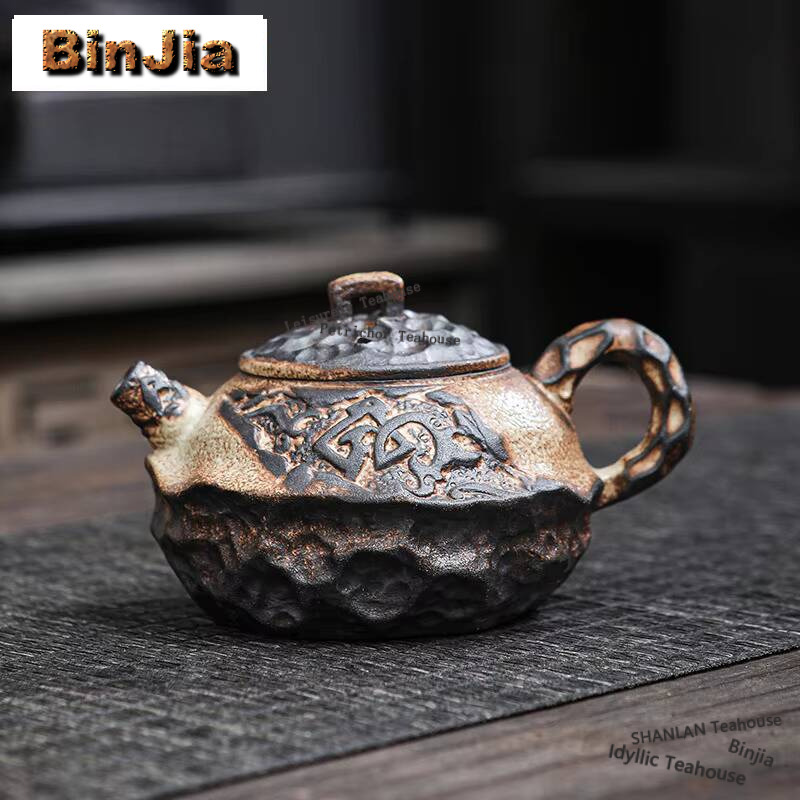 Vintage Collectible Accessories - 일본 올드 록 머드 티팟, 빈티지
