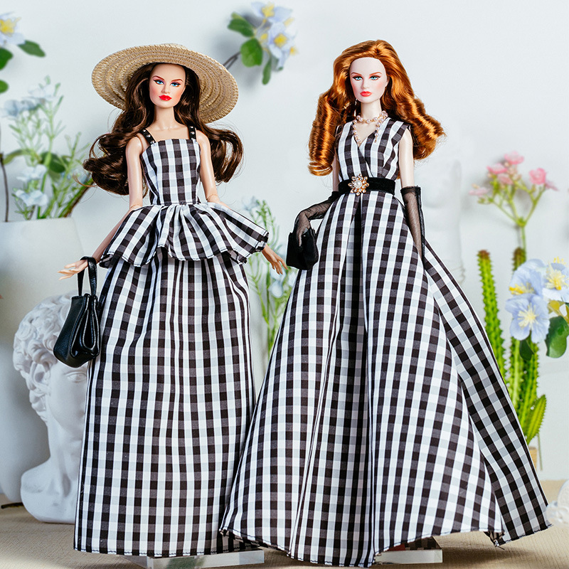Vintage Collectible Accessories - 32cm 슈퍼 모델 인형 복장 유럽
