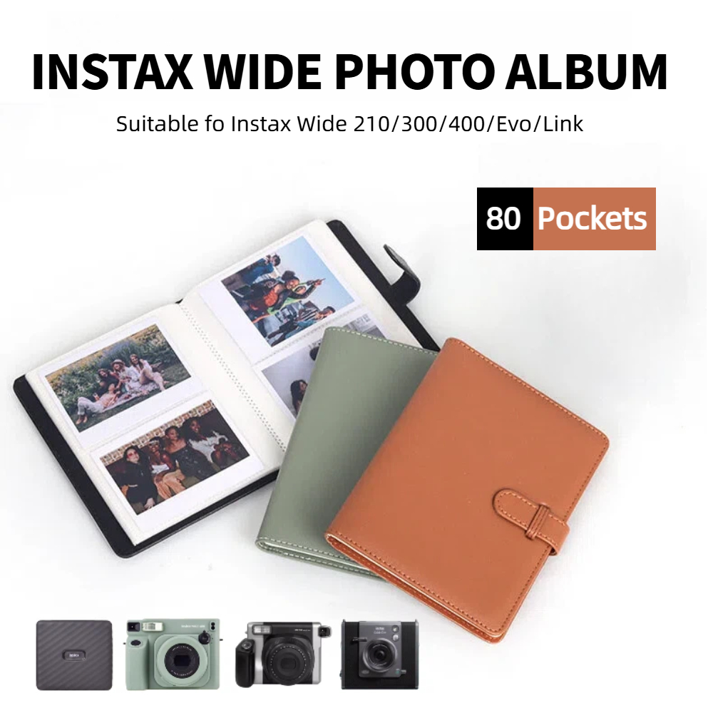 Polaroid Photo Album - 80포켓 인스턴트 와이드 포토앨범 | 폴라로이드