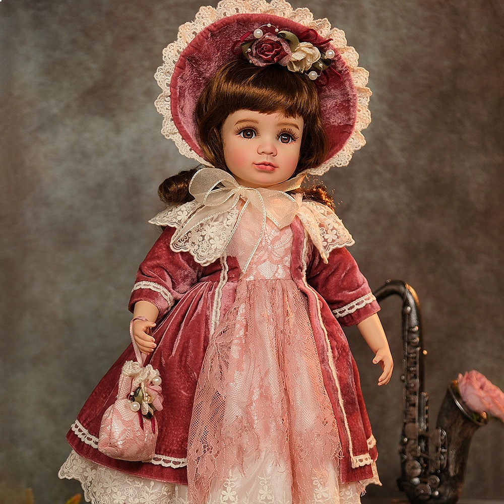 18인치 빈티지 인형 도자기 장식품 소녀들을 위한 수집 - Vintage Collectible Porcelain Dolls 리뷰 및 가격