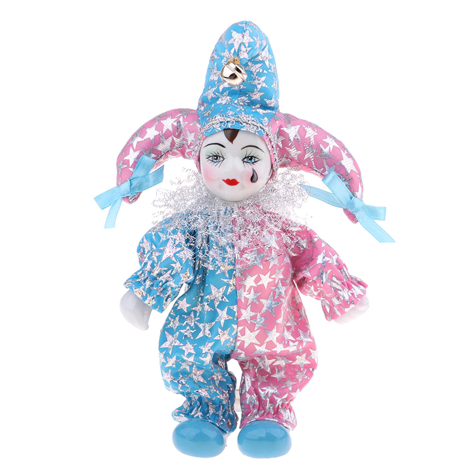 도자기 인형 수집품 20cm 관절형 삼각형 광대 인형  - Vintage Collectible Porcelain Dolls 리뷰 및 가격