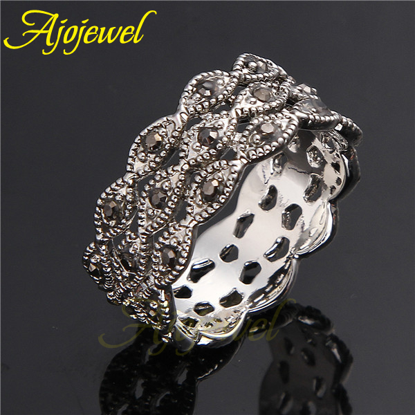 Ajojewel 블랙 여성 밴드 주얼리 빈티지 아이템  - Vintage Items Collection 리뷰 및 가격