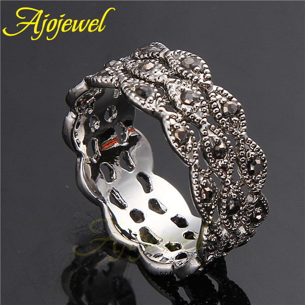 Ajojewel 블랙 여성 밴드 주얼리 빈티지 아이템  - Vintage Items Collection 리뷰 및 가격