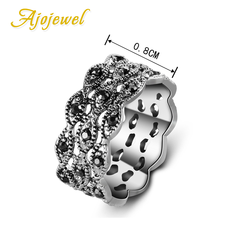 Ajojewel 블랙 여성 밴드 주얼리 빈티지 아이템  - Vintage Items Collection 리뷰 및 가격