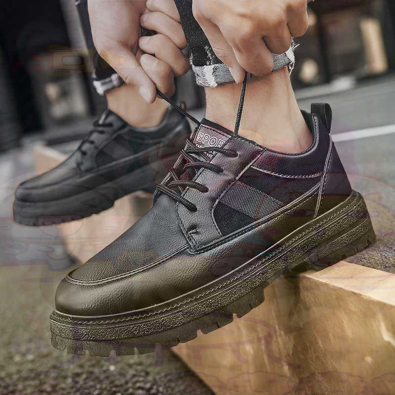 어두운 천연 가죽 패션 트레이너 테니스 남성 운동화 패 - Vintage Collectible Shoes 리뷰 및 가격