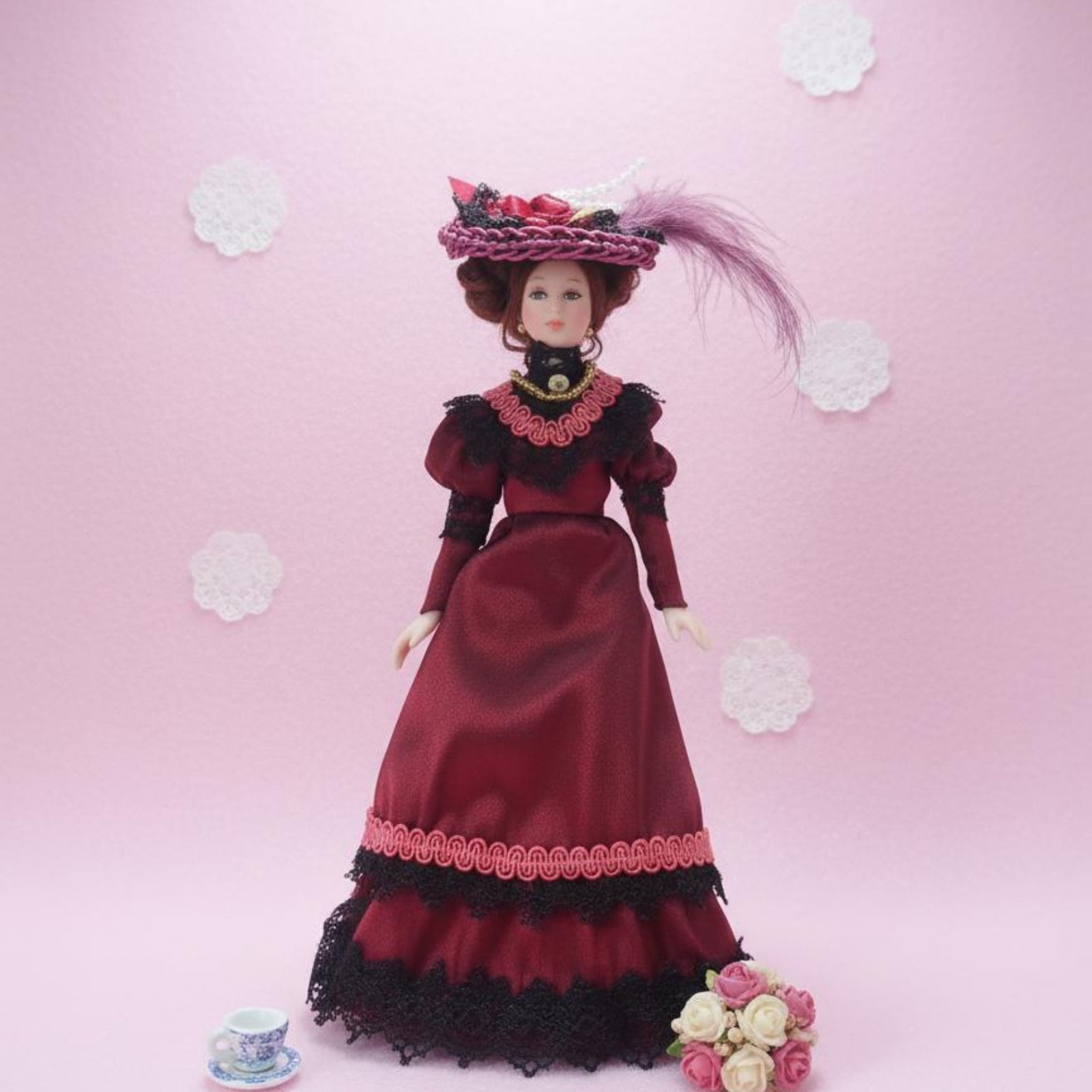 1:12 비컨티넨탈 스타일의 포세이블 미니 피규어, 빈 - Vintage Collectible Porcelain Dolls 리뷰 및 가격