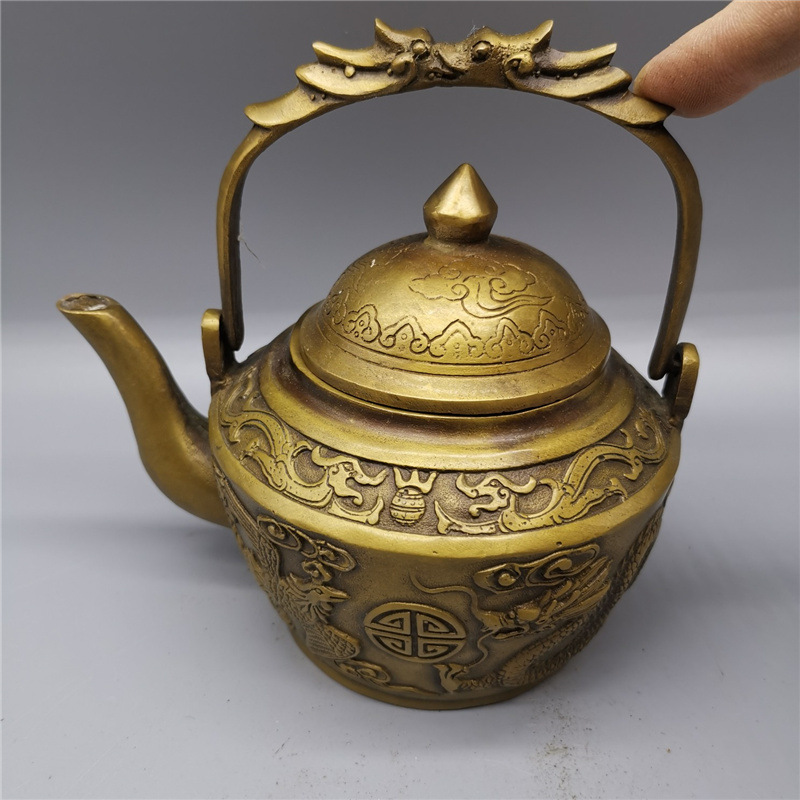 앤틱 스타일 수공예품 컬렉션: 빈티지 황동 용과 봉황  - Vintage Collectible Market 리뷰 및 가격
