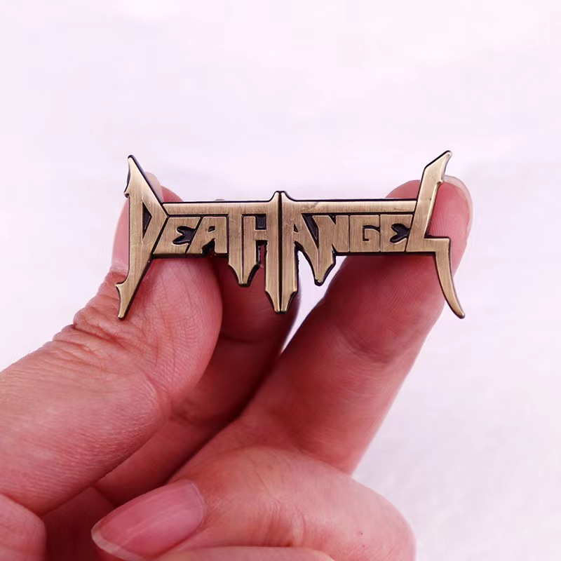 고품질 죽음의 천사 록 밴드 에나멜 핀 빈티지 음악 배 - Vintage Collectible Accessories 리뷰 및 가격