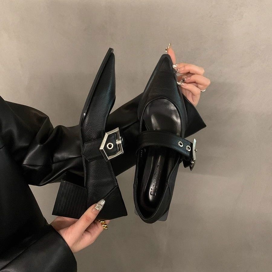 빈티지 여성 메리제인 포인티드 토 드레스 슈즈 한국 스 - Vintage Collectible Shoes 리뷰 및 가격