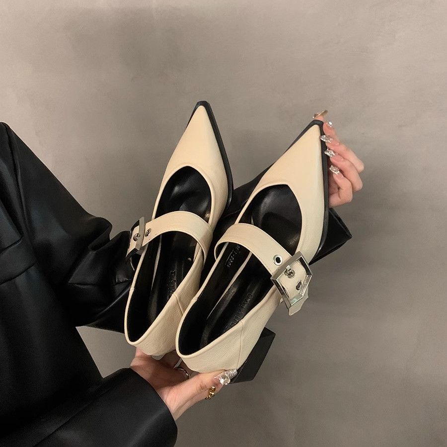 빈티지 여성 메리제인 포인티드 토 드레스 슈즈 한국 스 - Vintage Collectible Shoes 리뷰 및 가격