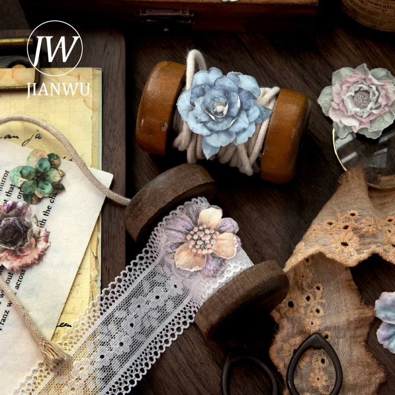 JIANWU 작은 물건 수집 시리즈 빈티지 꽃 아이템  - Vintage Items Collection 리뷰 및 가격
