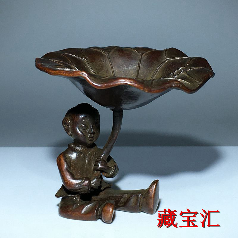 빈티지 골동품 연잎 어린이 청동상 시골풍 앤틱 수집품  - Vintage Items Collection 리뷰 및 가격