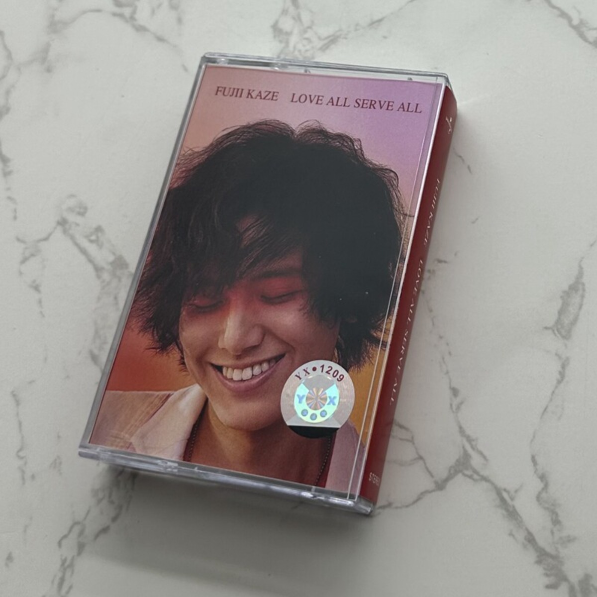 후지이 카제 LOVE ALL SERVE ALL 카세트  - Vintage And Collectible 리뷰 및 가격