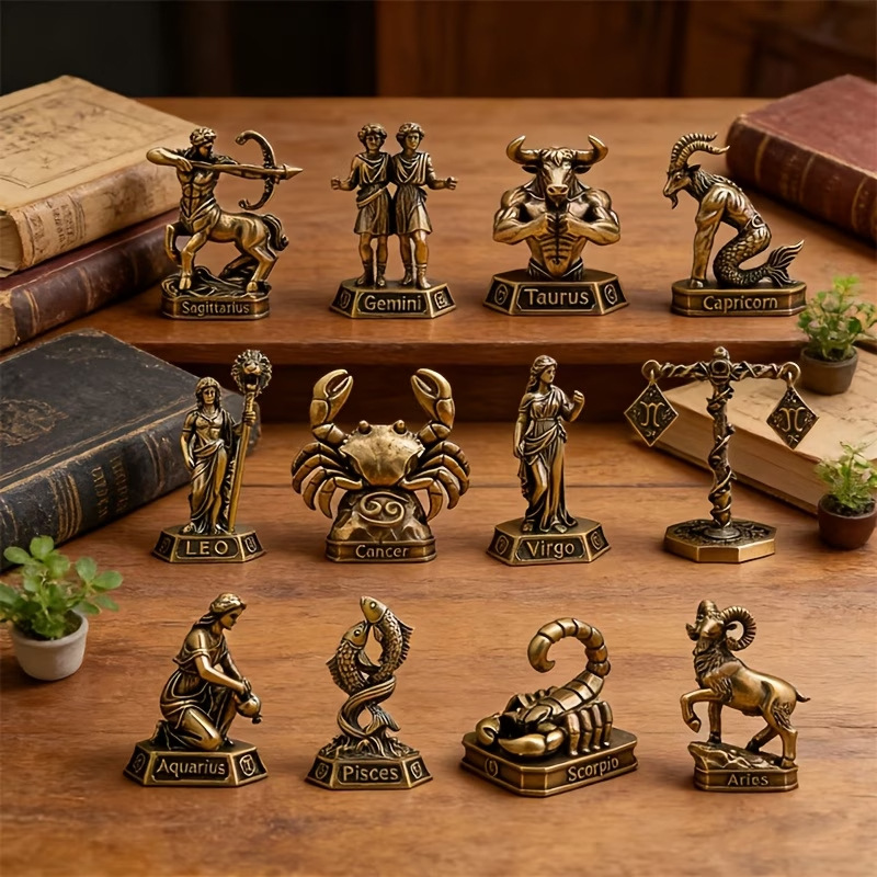 수제 황동 별자리 장식품 - 빈티지 별자리 조각상, 가 - Vintage Collectible Furniture 리뷰 및 가격