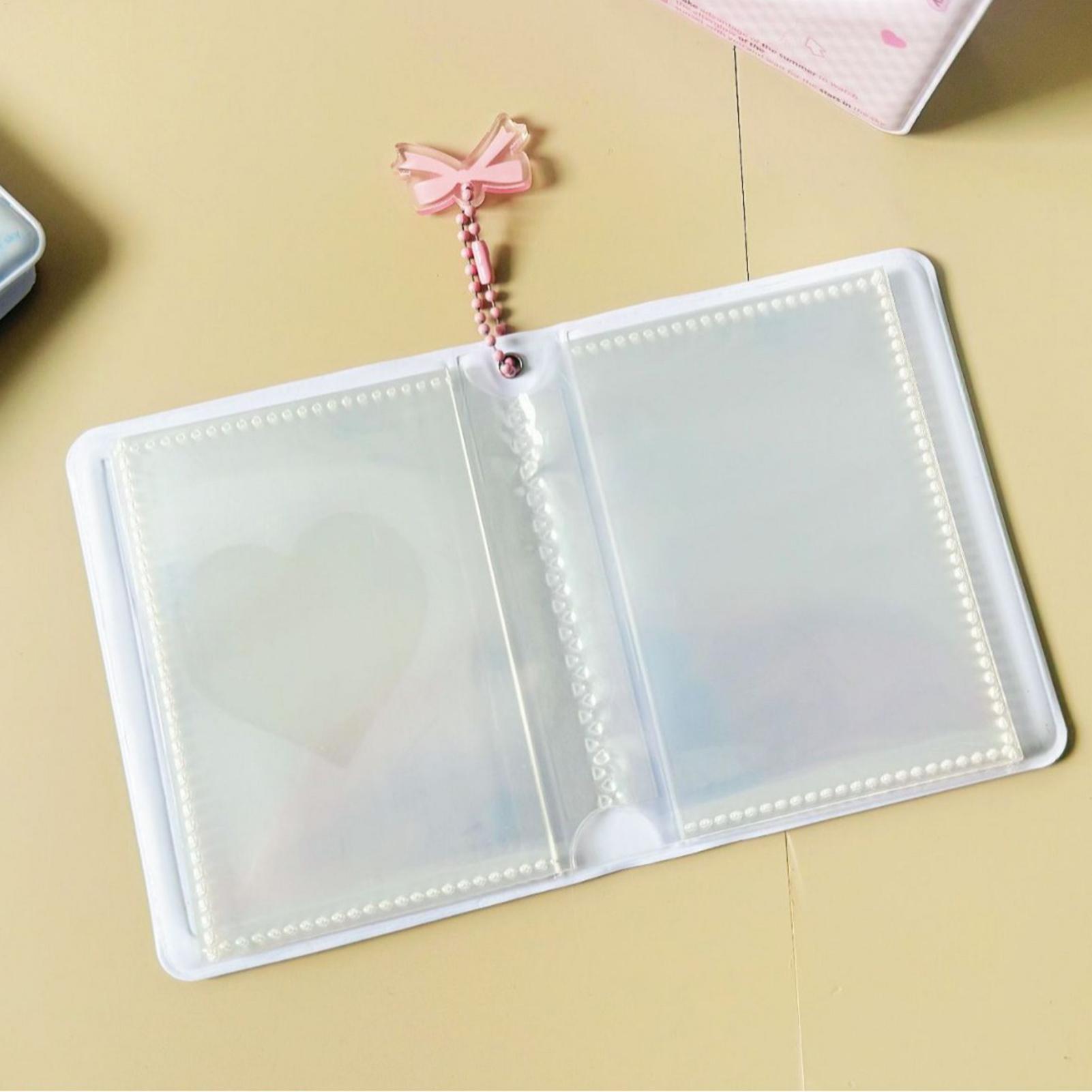 3인치 한국 스타일 포토카드 바인더 40포켓 하트 모양 - Polaroid Photo Album 리뷰 및 가격
